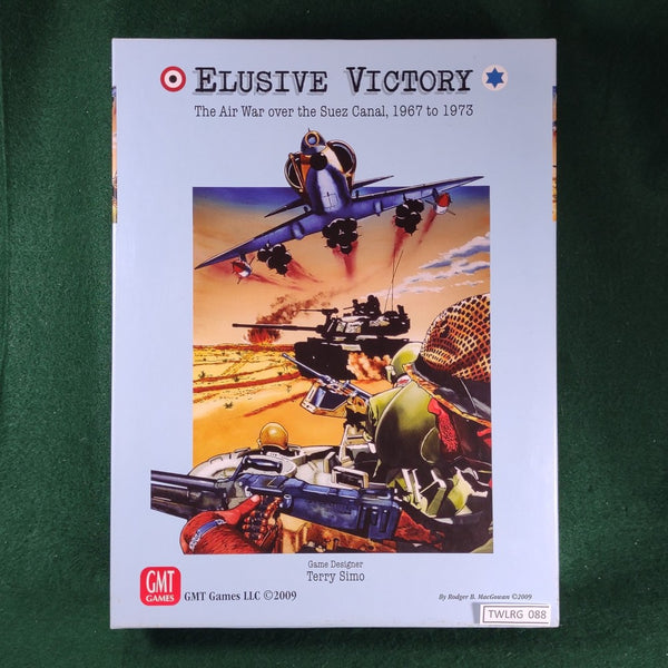 Elusive Victory: The Air War Over the Suez Canal, 1967 to 1973 - GMT Games - Unpunched