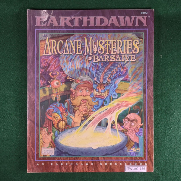 Arcane Mysteries of Barsaive - Earthdawn (1st Ed.) - FASA - Softcover - Good