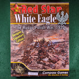 Red Star, White Eagle: The Russo-Polish War, 1920 - Compass Games - Excellent
