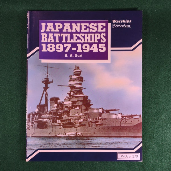 Japanese Battleships 1897-1945 (Warships fotofax) - Arms & Armour Press - Softcover - Very Good