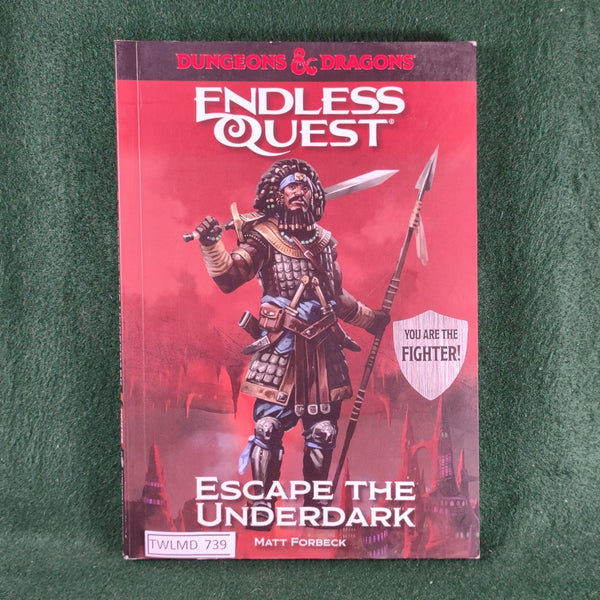 Escape the Underdark - D&D Endless Quest - Softcover