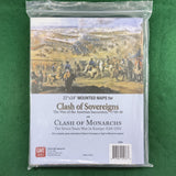 Mounted Map: Clash of Sovereigns / Clash of Monarchs - GMT Games