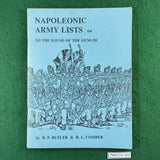 Napoleonic Army Lists for To the Sound of the Guns III - Tabletop Games - Softcover