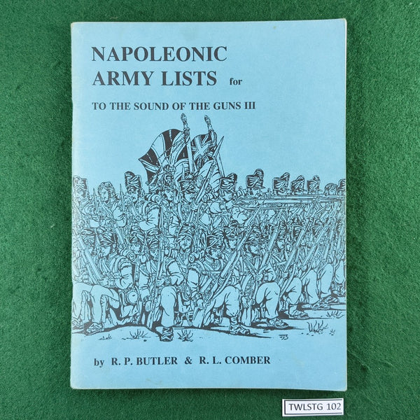 Napoleonic Army Lists for To the Sound of the Guns III - Tabletop Games - Softcover