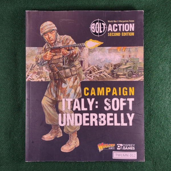 Italy: Soft Underbelly - Bolt Action Campaign - Softcover - Excellent