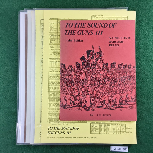 To the Sound of the Guns III (3rd Ed.) - Tabletop Games - Softcover