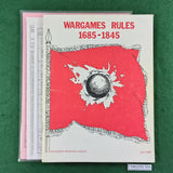Wargames Rules 1685-1845 (July 1979) - Wargames Research Group - Softcover