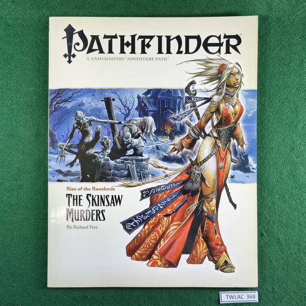 The Skinsaw Murders (#2) - Pathfinder (1st Ed.) - PZO9002 - Paizo