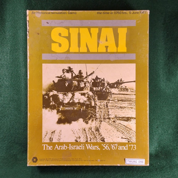 Sinai: The Arab-Israeli Wars, '56, '67 and '73 - SPI - Fair