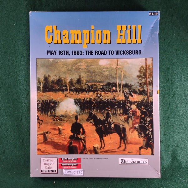 Champion Hill: May 16, 1863: The Road to Vicksburg - The Gamers - Punched - Very Good