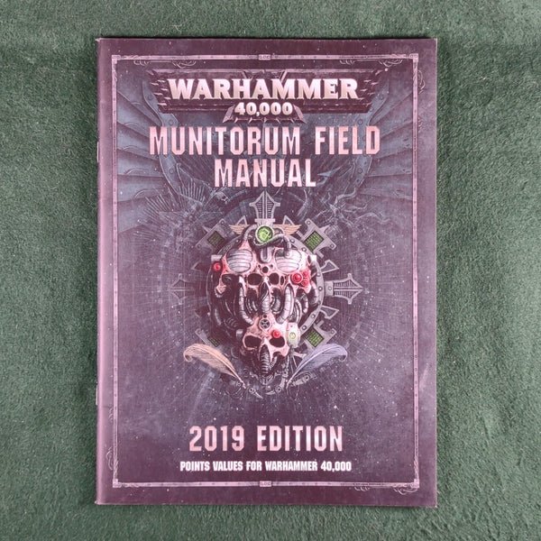 Munitorium Field Manual 2019 - Warhammer 40K 8th edition