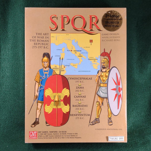 SPQR (2nd Ed.) - GMT Games - Fair