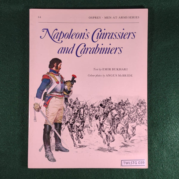 Napoleon's Cuirassiers and Carabiniers - Bukhari & McBride - Osprey MAA 64 - Softcover