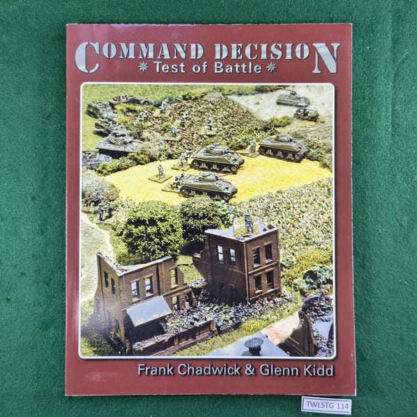Command Decision: Test of Battle (v4.1) - Test of Battle Games - Softcover