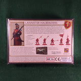 Lannister Halberdiers - ASOIAF Miniatures Game - CMON Games - In Shrinkwrap