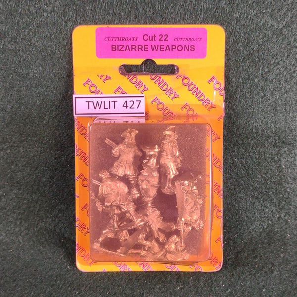 Pirates With Bizarre Weapons - 28mm - Wargames Foundry - CUT015