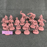 Zombie Miniatures (mixed) - 32mm - Great for any zombie game