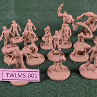 Zombie Miniatures (mixed) - 32mm - Great for any zombie game