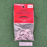 British Cavalry: Command: Light Dragoon Officer, Standard Bearer and Bugler - PNB20 - Essex Miniatures - 15mm