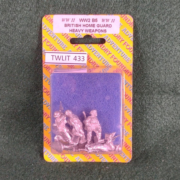 British Home Guard Heavy Weapons - 28mm - Wargames Foundry - WW2015 - Very Good