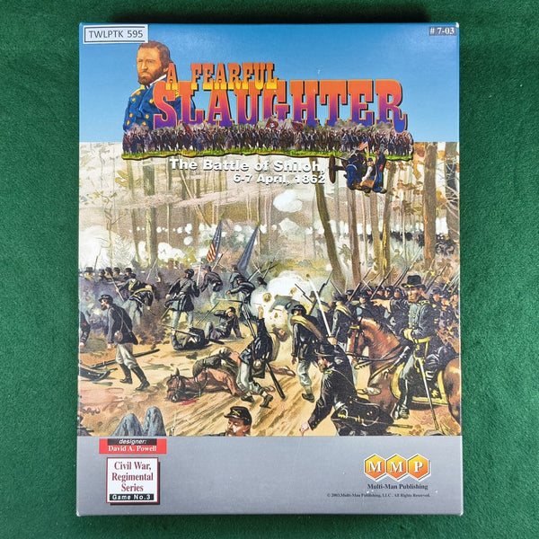 A Fearful Slaughter: The Battle of Shiloh, 6-7 April, 1862 - MMP - Unpunched