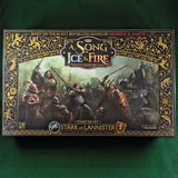 Stark vs Lannister Starter Set + Hand of the King (-Iron Throne) - CMON Games - In Shrinkwrap