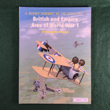 British and Empire Aces of World War 1 - AotA 45 - Osprey - Softcover - Very Good