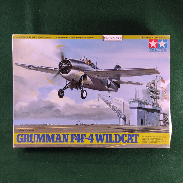 Grumman F4F-4 Wildcat - 1/48 - Tamiya 61034 - Very Good