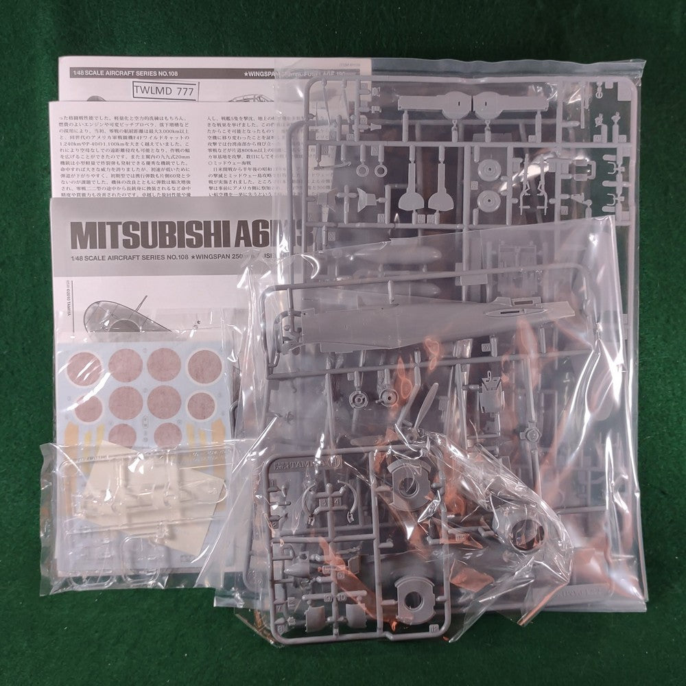 Mitsubishi A6M3/3a Zero Fighter (Zeke) - 1/48 - Tamiya 61108 - Very Go ...