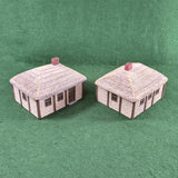 Eastern Rural Farm Buildings - Flames of War BB137 - Gale Force Nine (NO BOX)