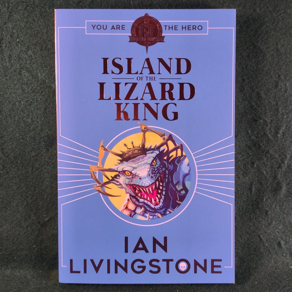 Island of the Lizard King - Ian Livingstone - Fighting Fantasy - New