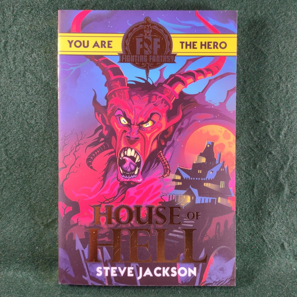 House of Hell - Steve Jackson - Fighting Fantasy - New