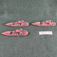 Prussian Empire Fleet - Dystopian Wars - Spartan Games - Partially Painted