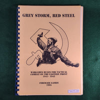 Grey Storm, Red Steel - Firebase Games - Softcover