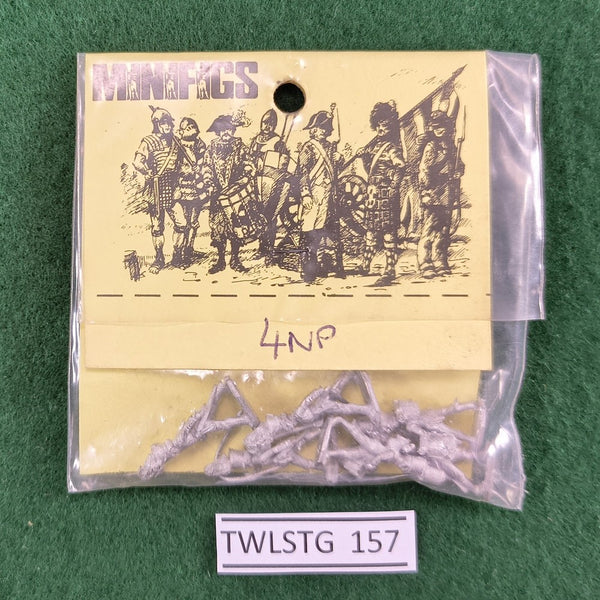 Prussian: Guard Grenadier Command - 4NP - Minifigs - 15mm