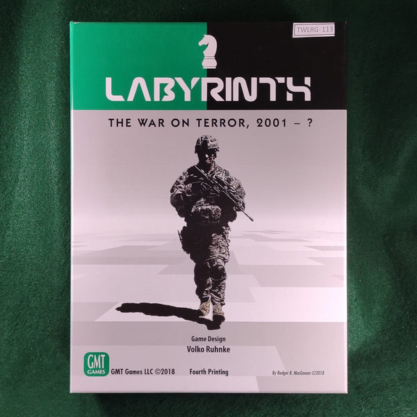 Labyrinth: The War on Terror, 2001-? (+ Expansions) - GMT Games - Unpunched