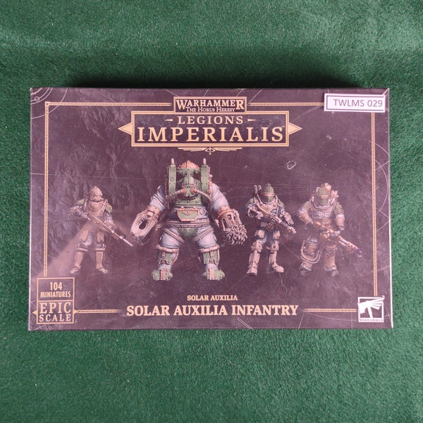 Legions Imperialis: Solar Auxilia Infantry - Games Workshop - In Shrinkwrap