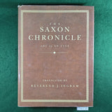 The Saxon Chronicle, AD1 to AD1154 - Reverend J. Ingram - Hardcover