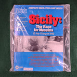 Sicily: The Race of Messina (Game + Magazine) -S&T 89 - SPI - Unpunched