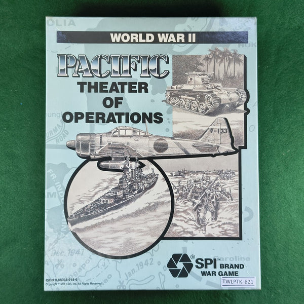 World War II: Pacific Theater of Operations - SPI - Unpunched