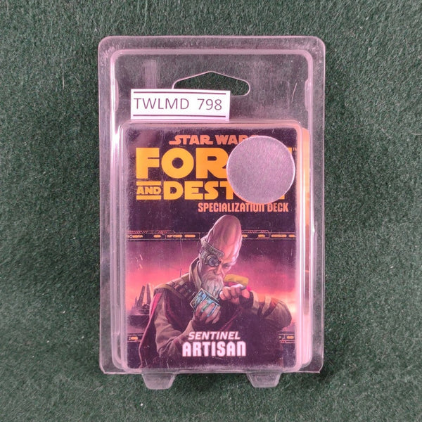 Specialization Deck: Sentinel Artisan - Star Wars Force and Destiny RPG - Very Good