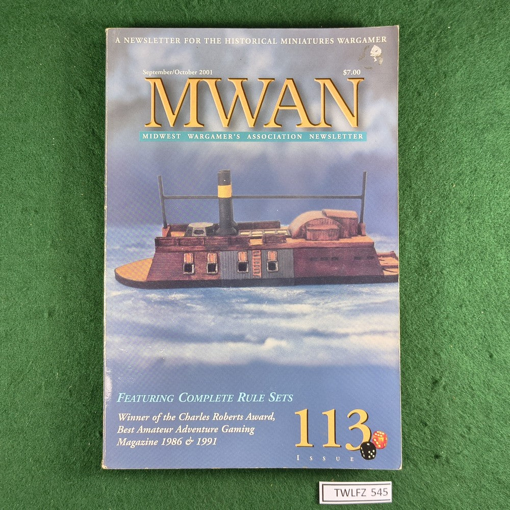 MWAN Issue #113 - Midwest Wargamer's Association - Softcover – The War ...