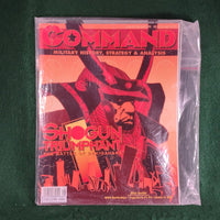 Shogun Triumphant (Game + Magazine) - Command Magazine 23 - XTR Corp - Unpunched