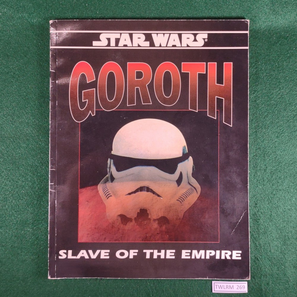 Cover of Goroth: Slave of the Empire, the West End Games source for Goroth Prime's deep biological history