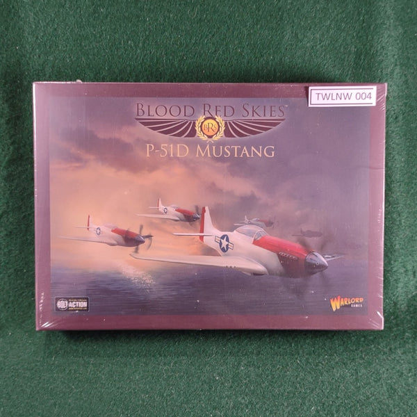 P-51D Mustang Squadron - Blood Red Skies - Warlord - In Shrinkwrap