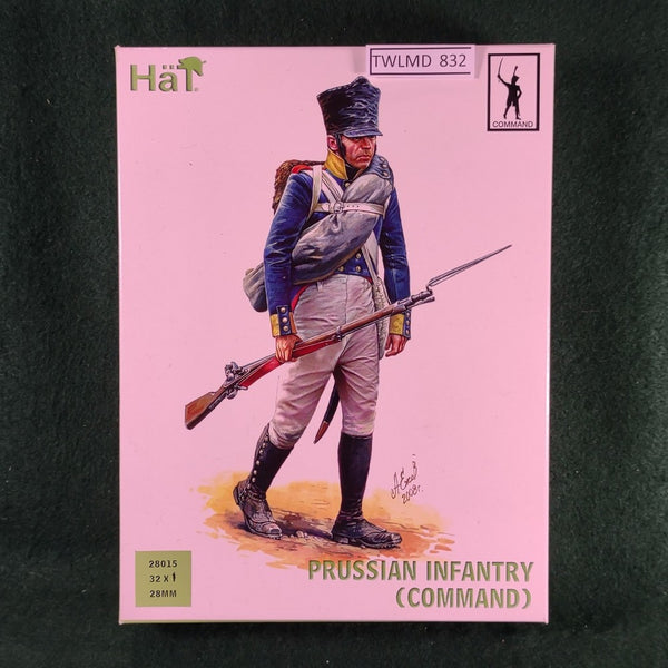 Prussian Infantry (Command) - 28mm - HaT 28015 - Very Good