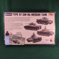 Type 97 Chi-Ha Medium Tank - Bolt Action - Warlord - In Shrinkwrap