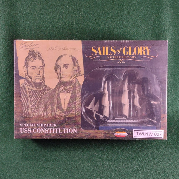 USS Constitution: Special Ship Pack - Sails of Glory - Ares Games - In Shrinkwrap