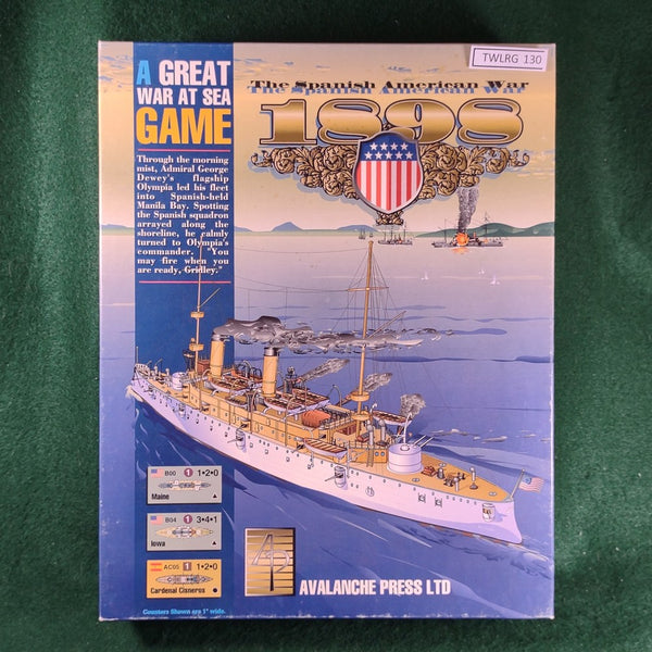 Great War at Sea: 1898, The Spanish American War - Avalanche Press - Unpunched