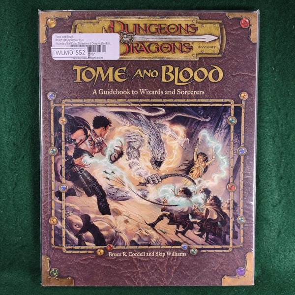 Tome and Blood: A Guidebook to Wizards and Sorcerers - Dungeons & Dragons 3rd Edition - Very Good